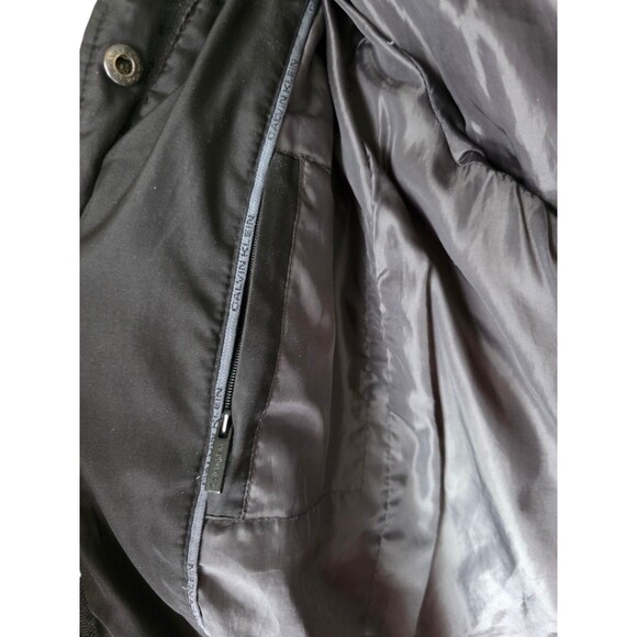 Calvin Klein Full Length Down Puffer Coat Women's size XL Parka Winter NO HOOD - Picture 15 of 16